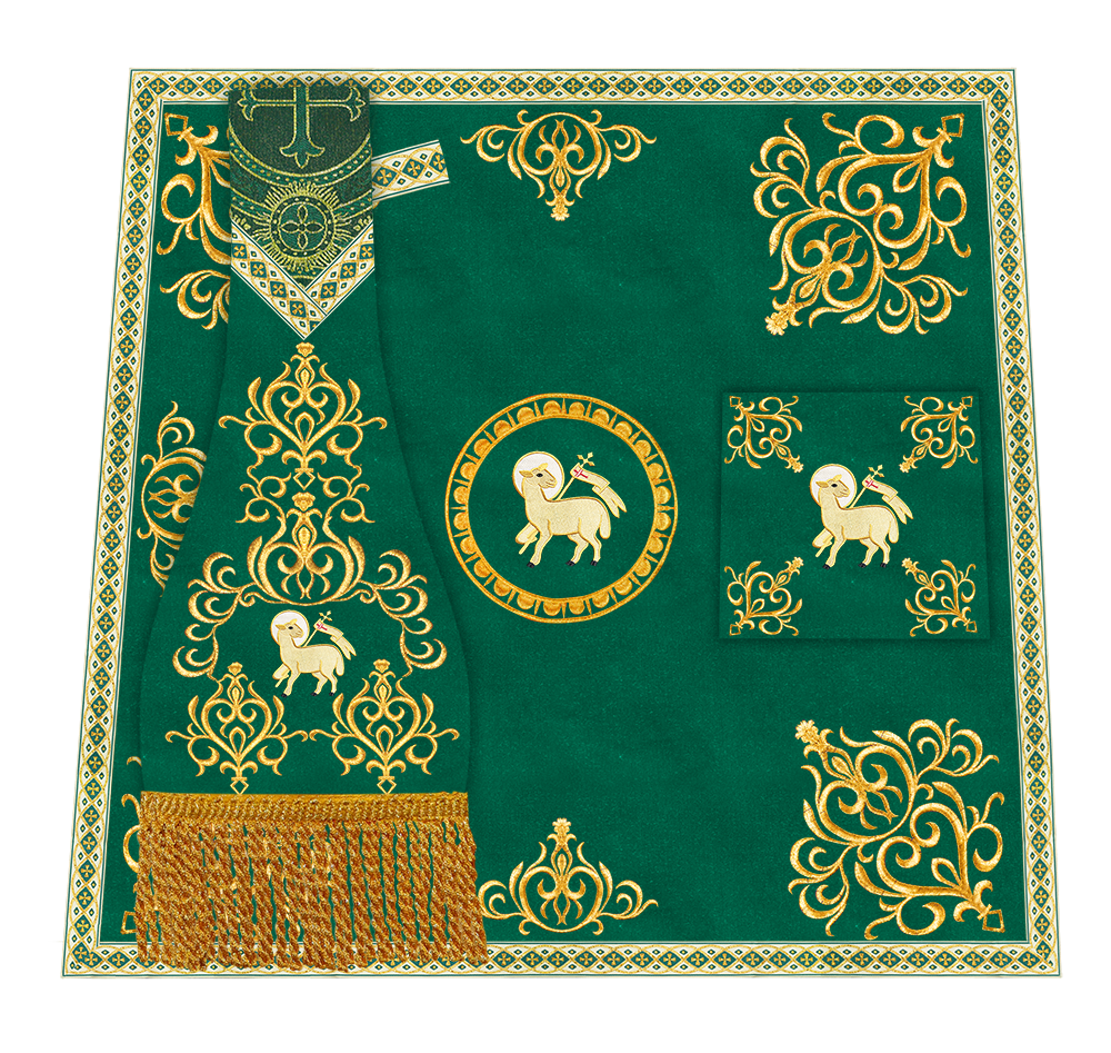 Emboidery Church Mass Set