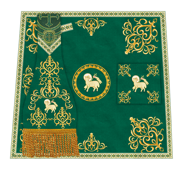 Emboidery Church Mass Set