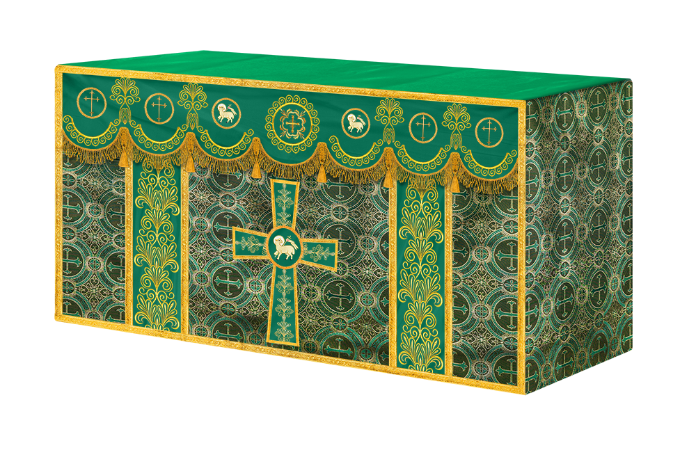 Altar Cloth with Liturgical Motif