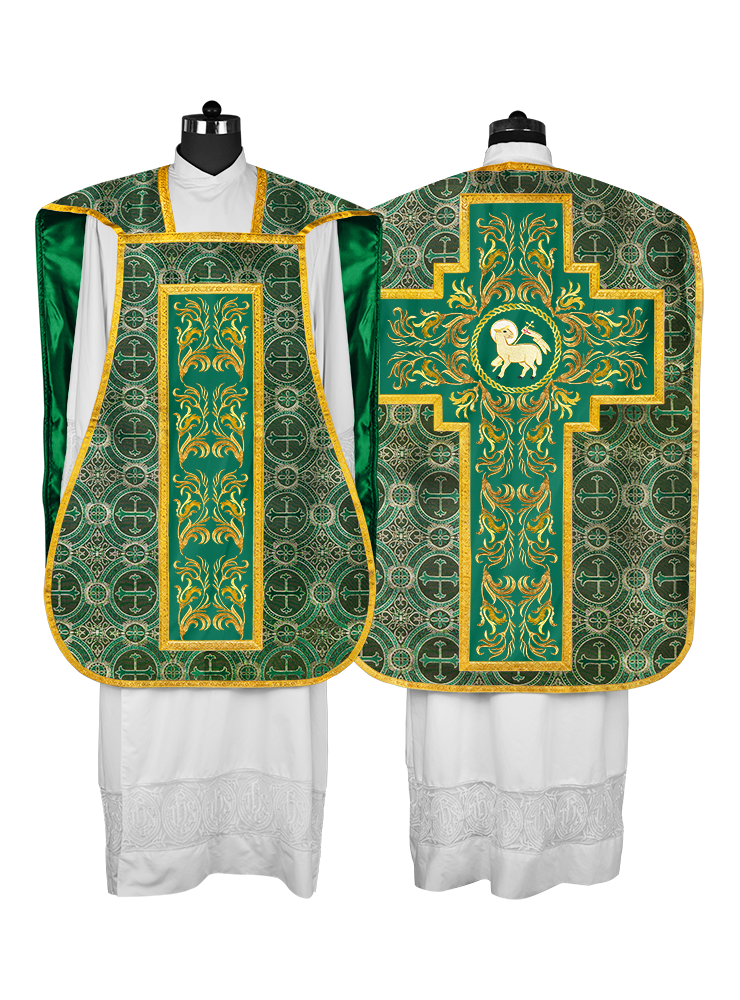 Roman chasuble vestment  - Cathedral collection