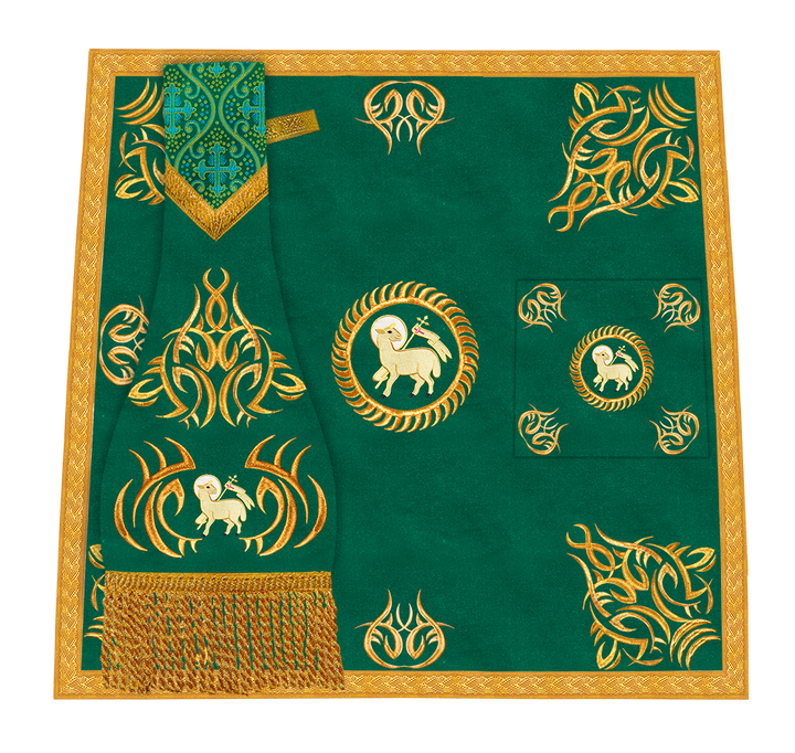 Marvelous mass set with Golden Embroidery - Angelic collection