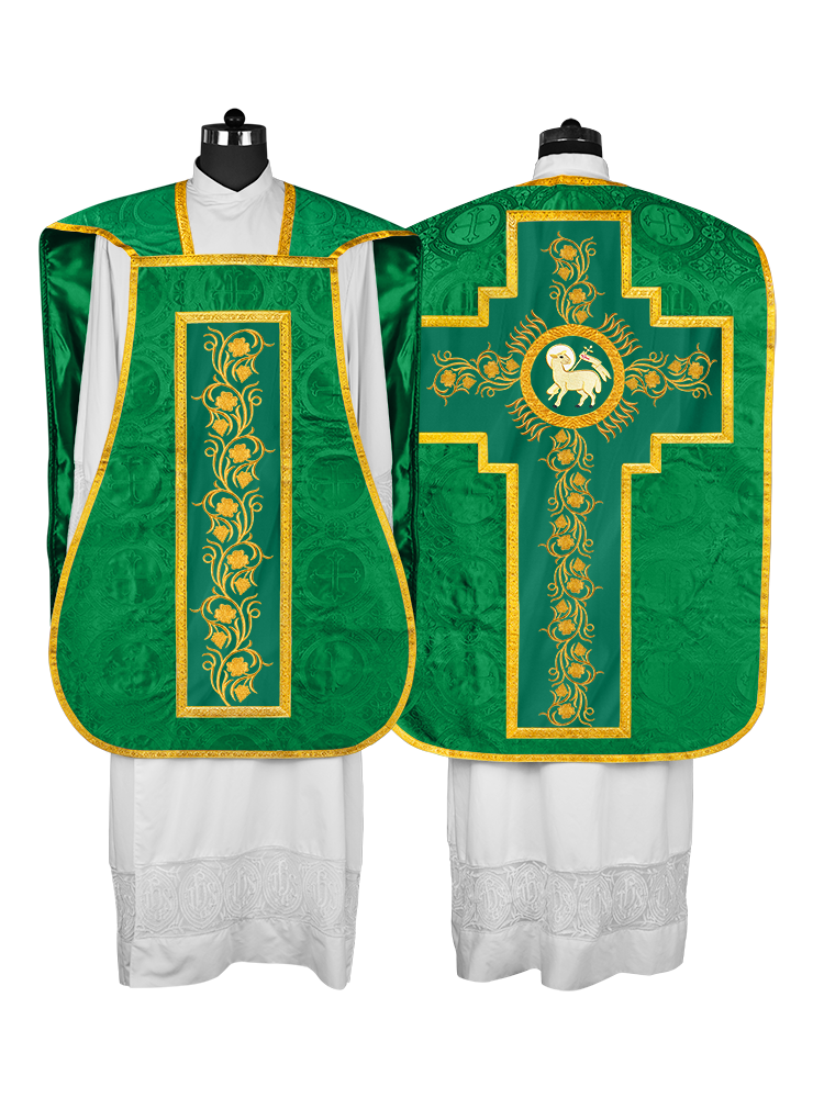 Catholic fiddleback chasuble vestment - Grapes collection