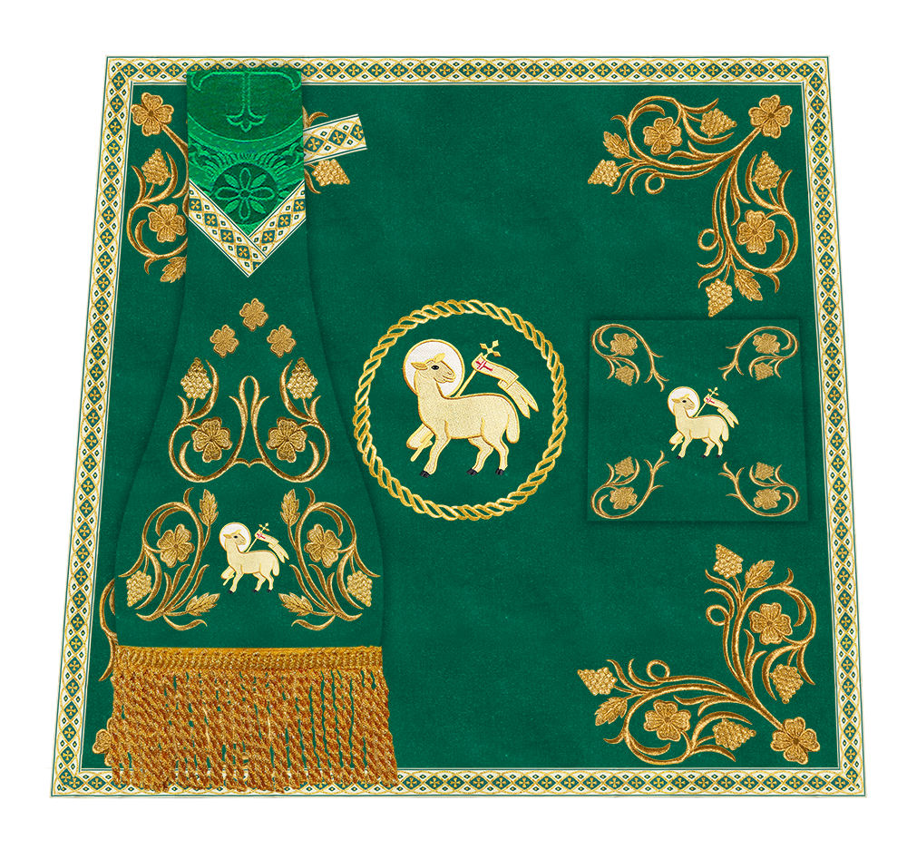 Grapes Embroidery Mass set with Motif