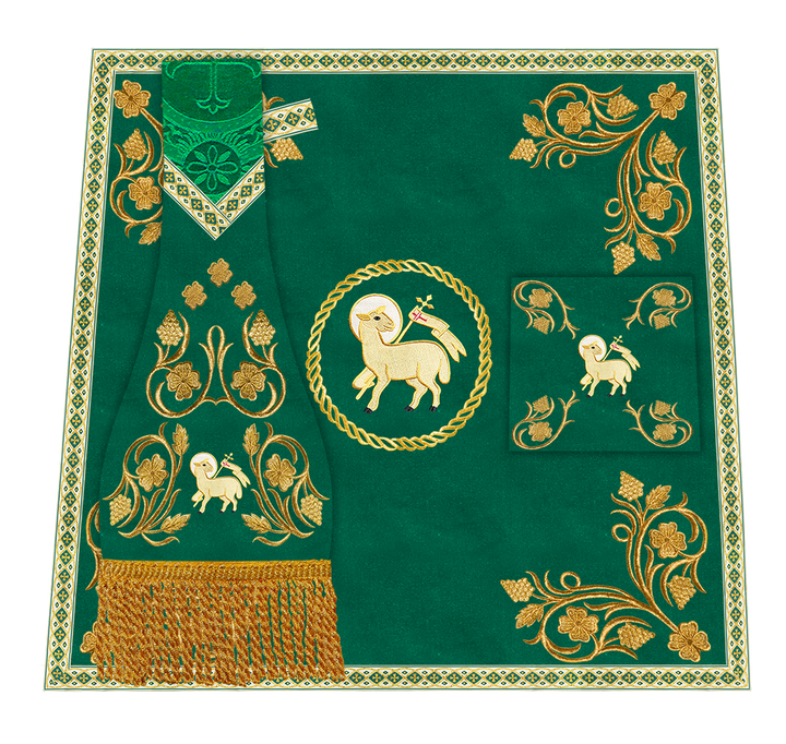 Grapes Embroidery Mass set with Motif