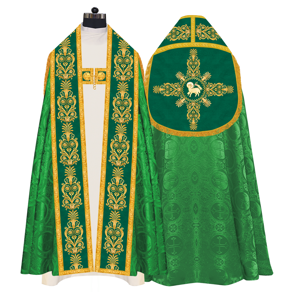 Fervent Roman cope vestment - Victoria collection