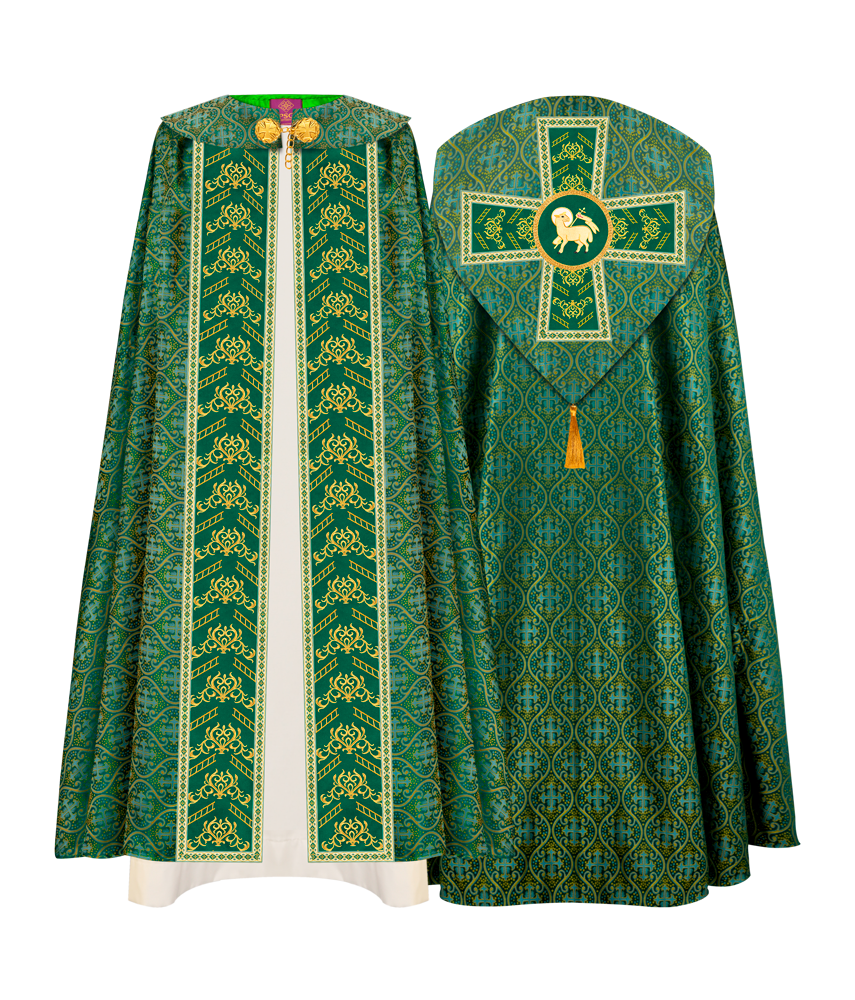 GOTHIC COPE VESTMENTS WITH ADORNED MOTIFS