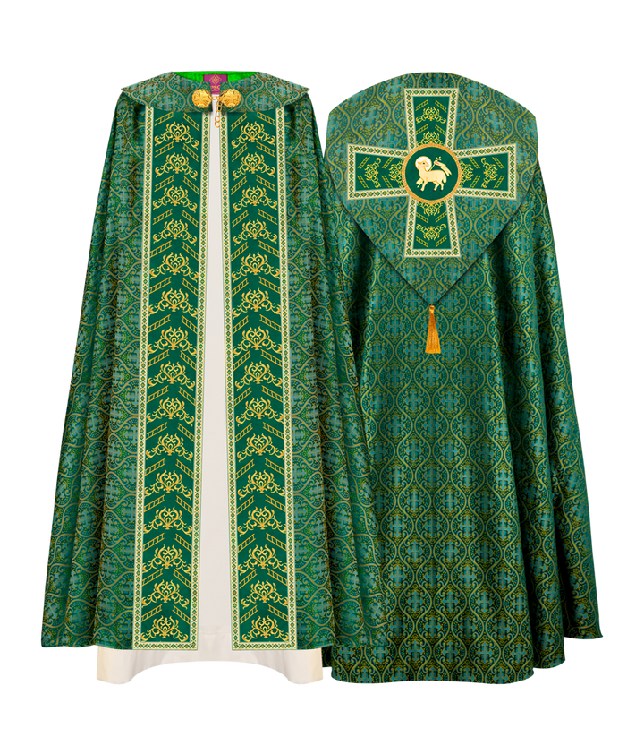 GOTHIC COPE VESTMENTS WITH ADORNED MOTIFS