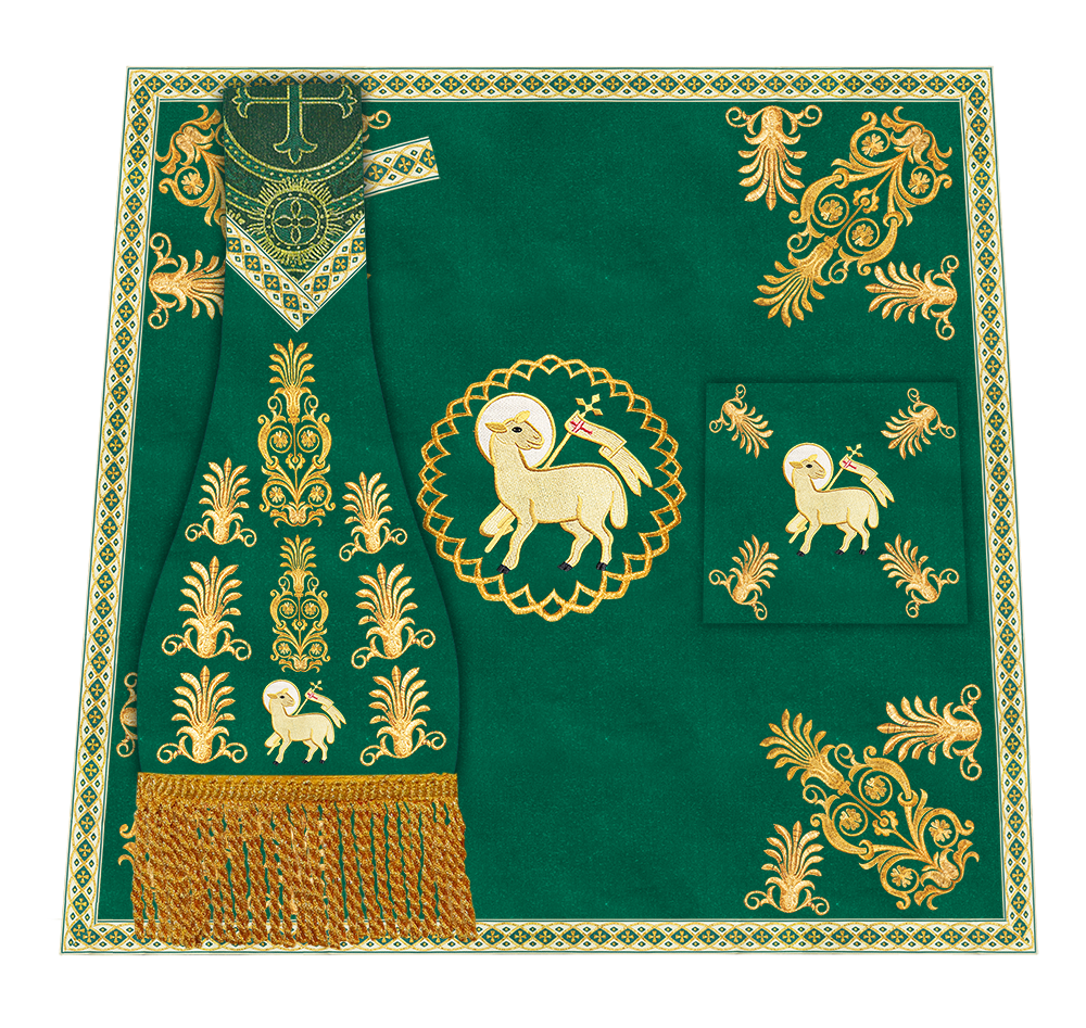 Embroidered Motif and Trims Mass Set