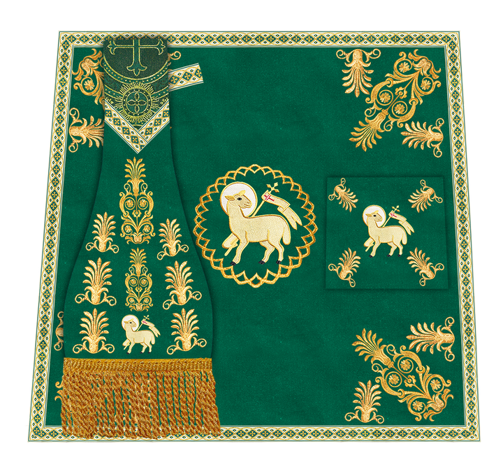 Embroidered Motif and Trims Mass Set