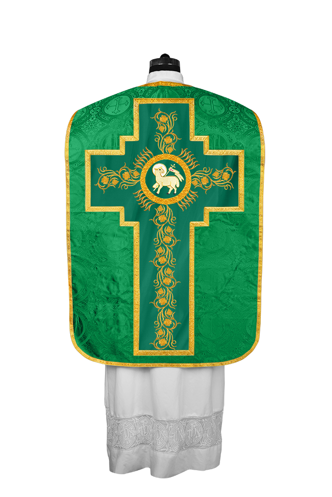 Catholic fiddleback chasuble vestment - Grapes collection