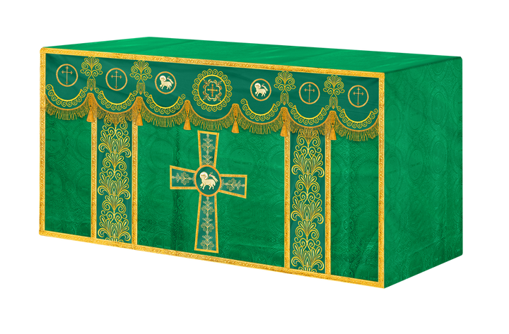 Altar Cloth with Liturgical Motif
