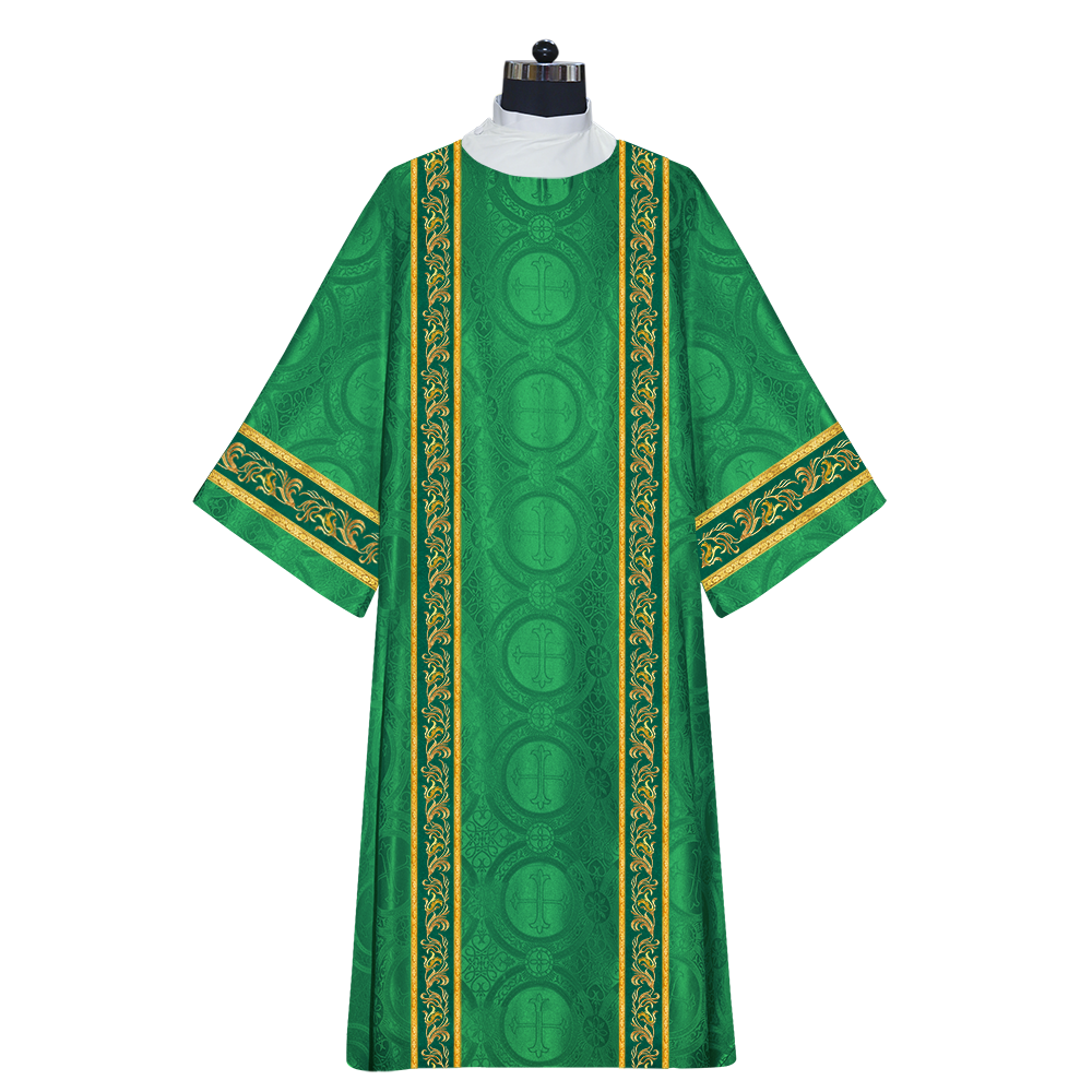 DALMATICS VESTMENT WITH ORNATE EMBROIDERY