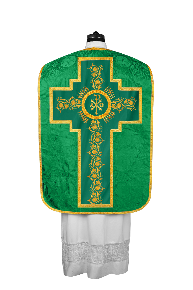 Catholic fiddleback chasuble vestment - Grapes collection