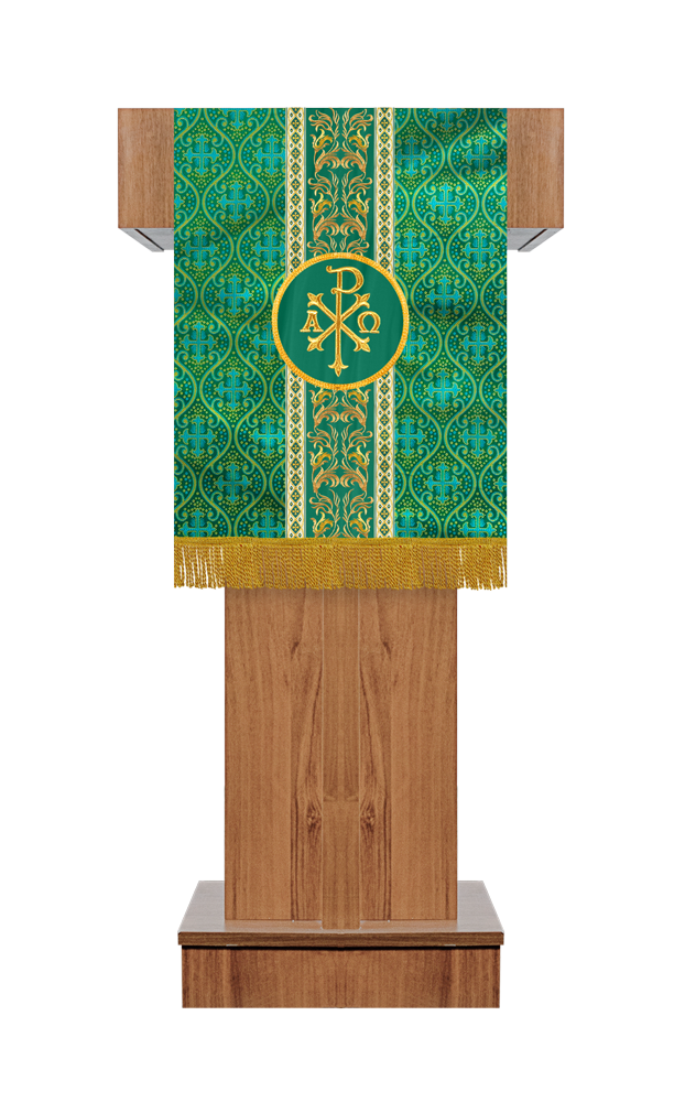 Pulpit/Lectern with Motif and Trims