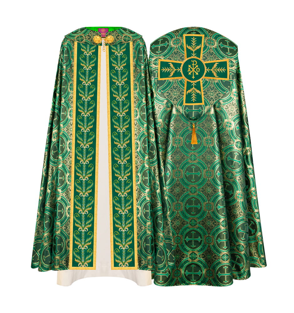 GOTHIC COPE WITH ENHANCED EMBROIDERY