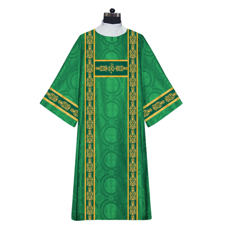 DEACON DALMATICS WITH ORNATE EMBROIDERY