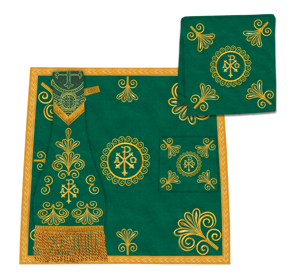 Altar Cloth with Liturgical Motif