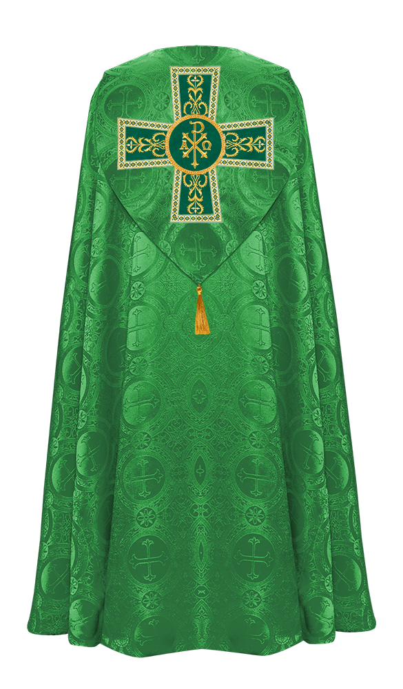 GOTHIC COPE VESTMENTS WITH ADORNED ORPHREY