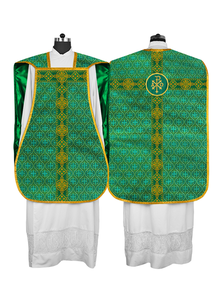 Embroidered Roman Chasuble Vestment