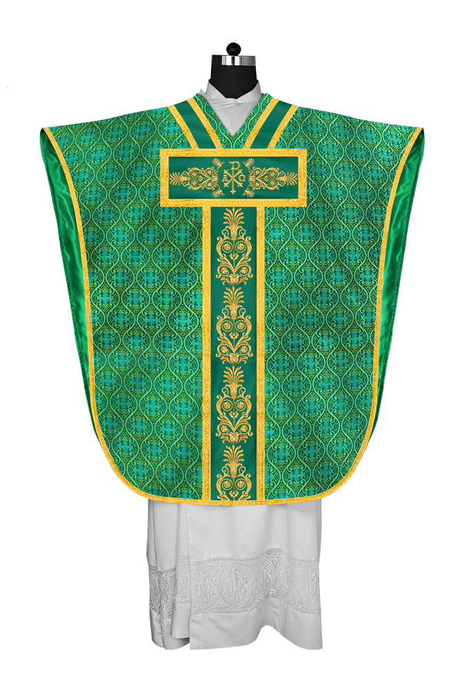 BORROMEAN CHASUBLE WITH ADORNED ORPHREY