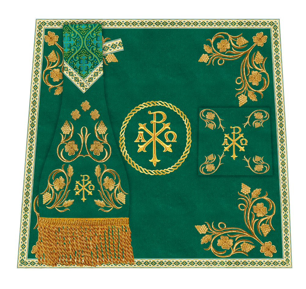 Grapes Embroidery Mass set with Motif