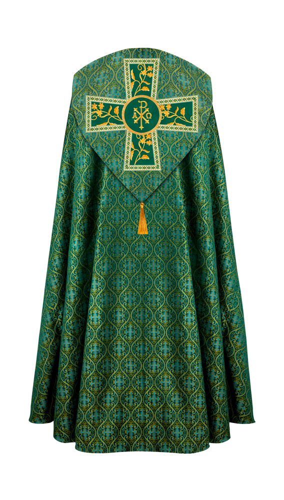 GOTHIC COPE VESTMENTS ORNATED WITH FLORAL DESIGN