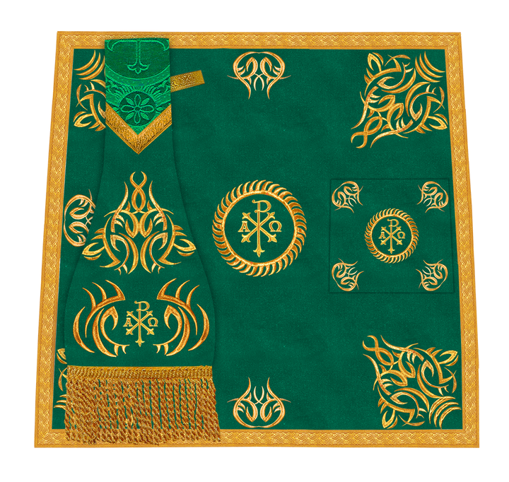 Marvelous mass set with Golden Embroidery - Angelic collection