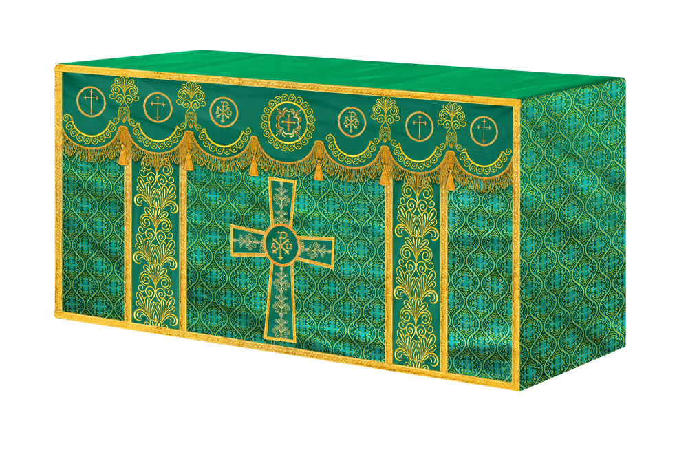 Altar Cloth with Liturgical Motif