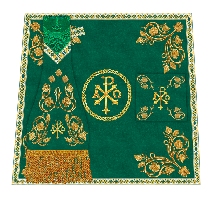Grapes Embroidery Mass set with Motif