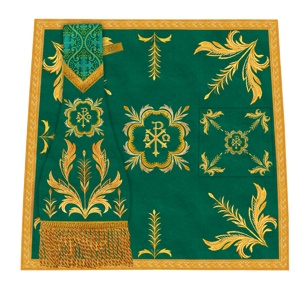 Embroidered Mass set with Motif - Sanctus Collection