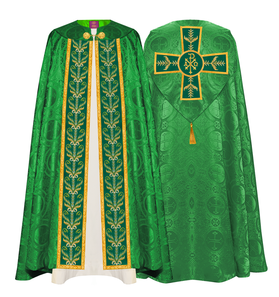 GOTHIC COPE WITH ENHANCED EMBROIDERY