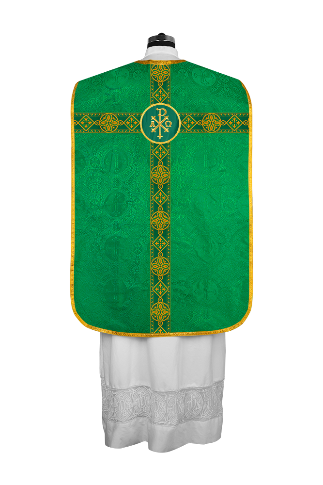 Embroidered Roman Chasuble Vestment