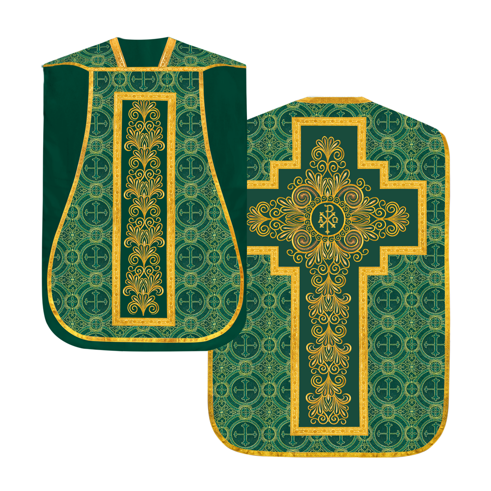 Traditional Roman chasuble vestment - Flourish collection