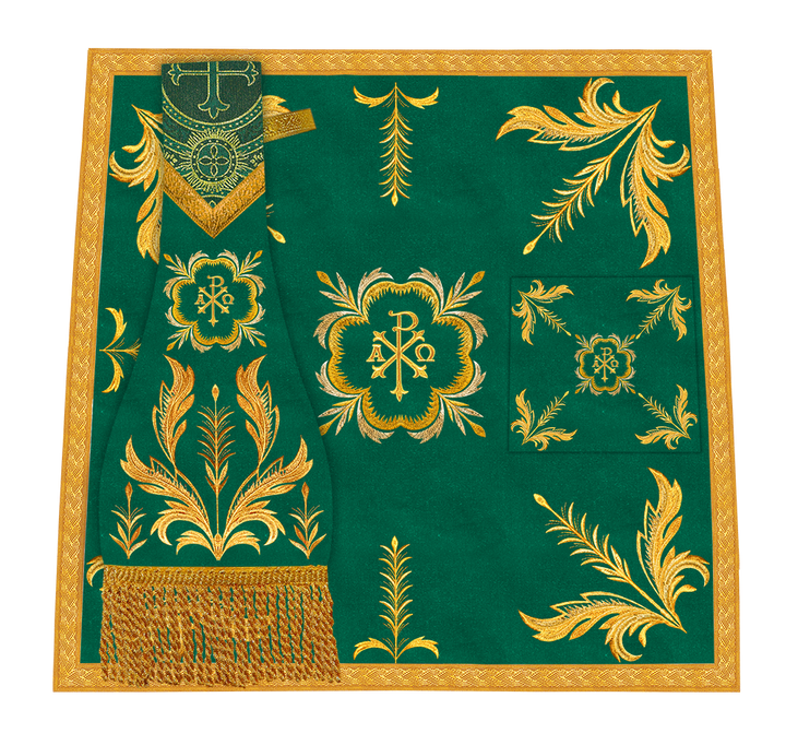 Embroidered Mass set with Motif - Sanctus Collection