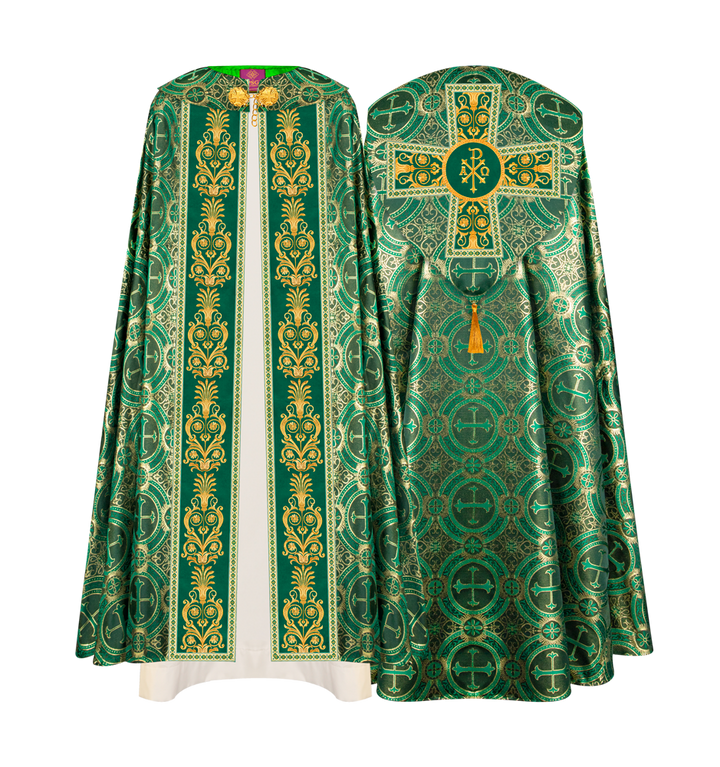 GOTHIC COPE WITH EMBROIDERED MOTIFS