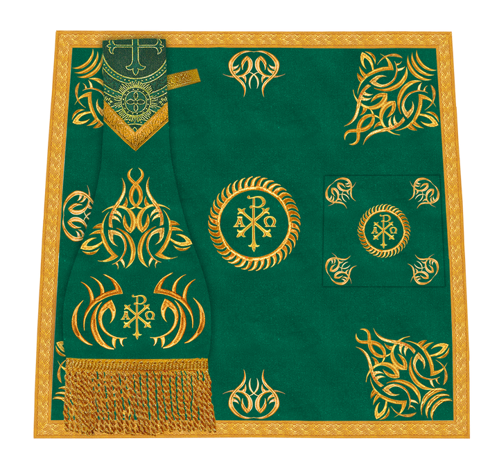 Marvelous mass set with Golden Embroidery - Angelic collection