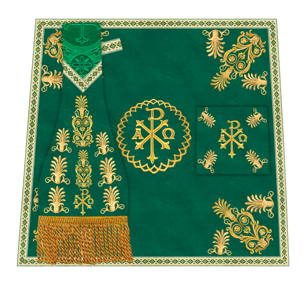 Embroidered Motif and Trims Mass Set