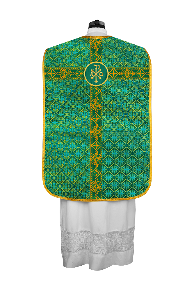 Embroidered Roman Chasuble Vestment