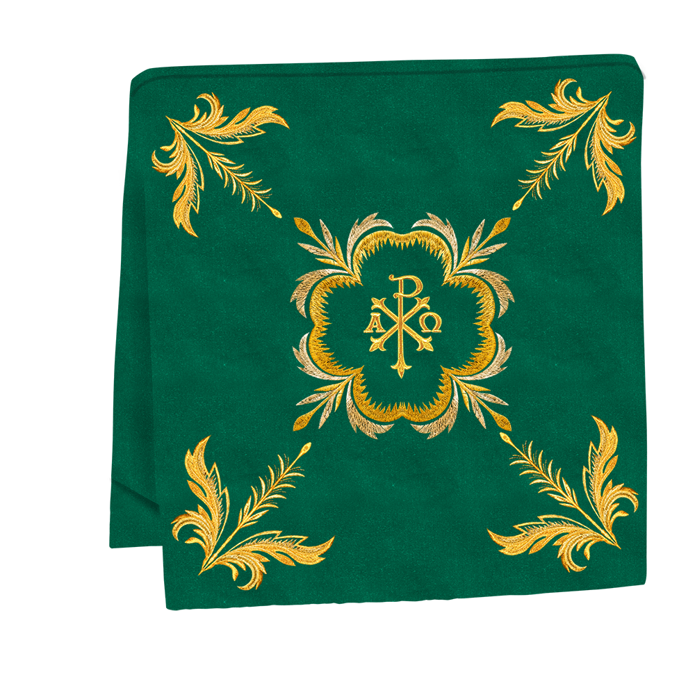 Mass Set Vestment with Embroidery Trims