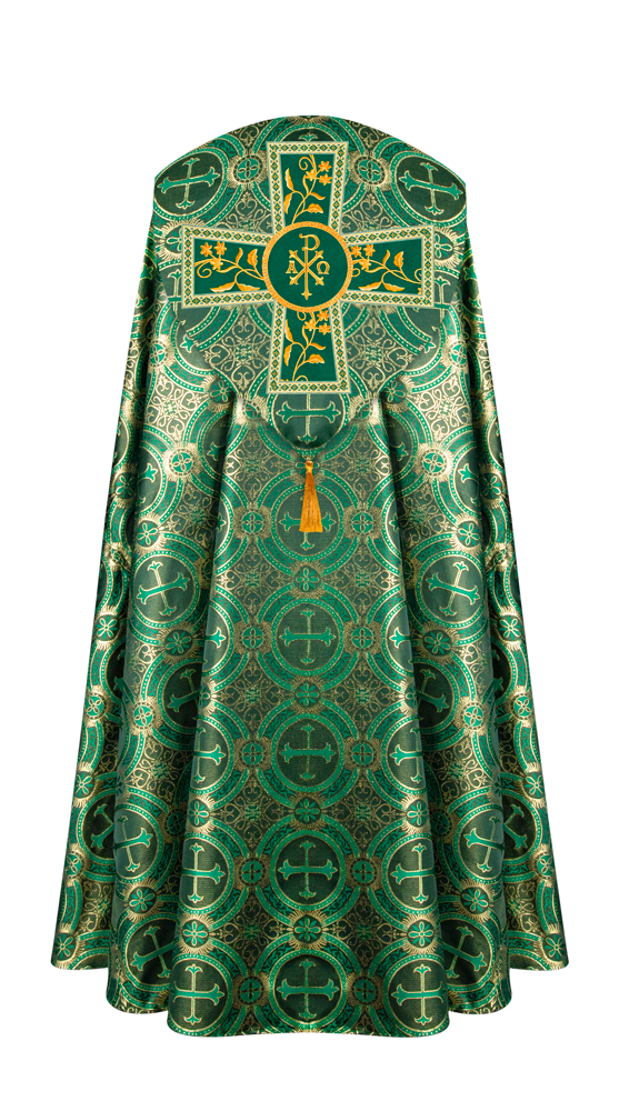 GOTHIC COPE VESTMENTS ORNATED WITH FLORAL DESIGN