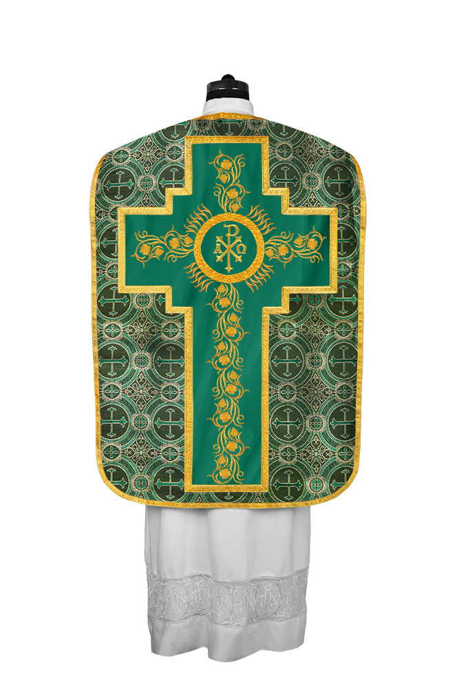 Catholic fiddleback chasuble vestment - Grapes collection