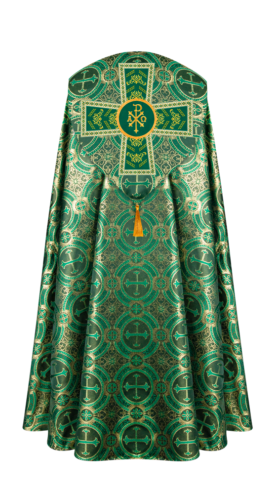 GOTHIC COPE VESTMENTS WITH ADORNED MOTIFS