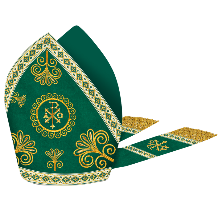 Liturgical Roman Mitre Vestment and Trims