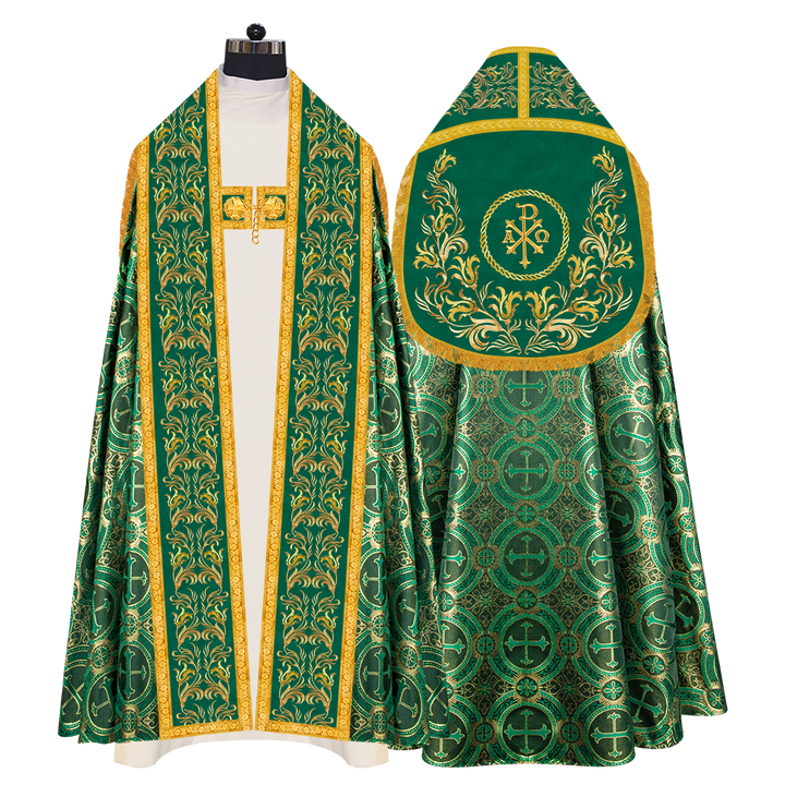 Roman Cope Vestment with Adorned Orphery