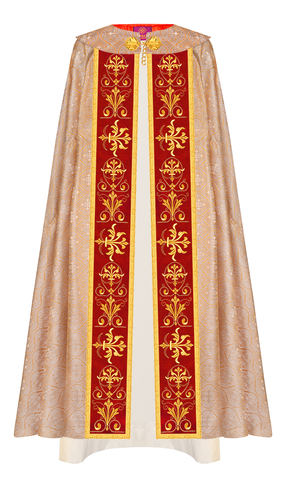 GOTHIC COPE WITH ORNATE EMBROIDERY