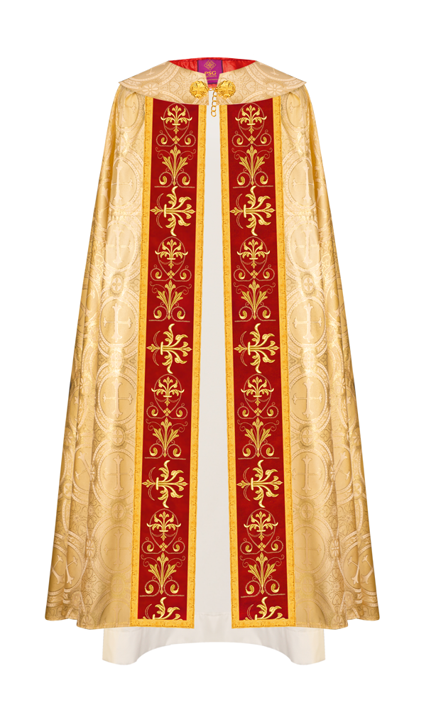 GOTHIC COPE WITH ORNATE EMBROIDERY