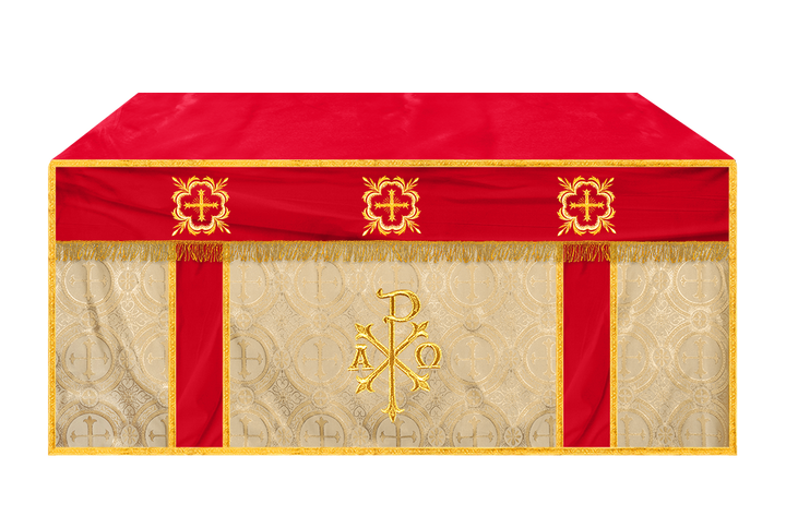 Altar Cloth with Spiritual Cross