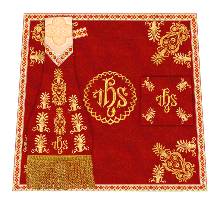 Embroidered Motif and Trims Mass Set