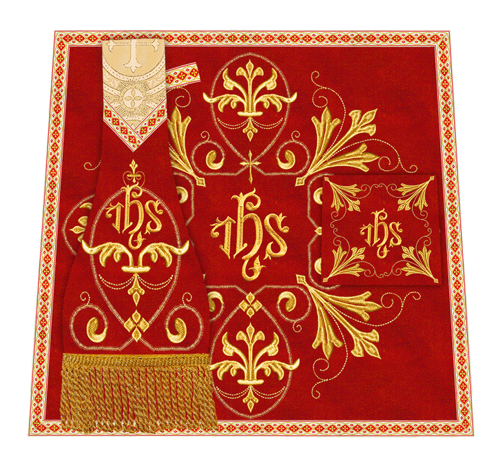 Spiritual Embroidery Mass Set Vestment