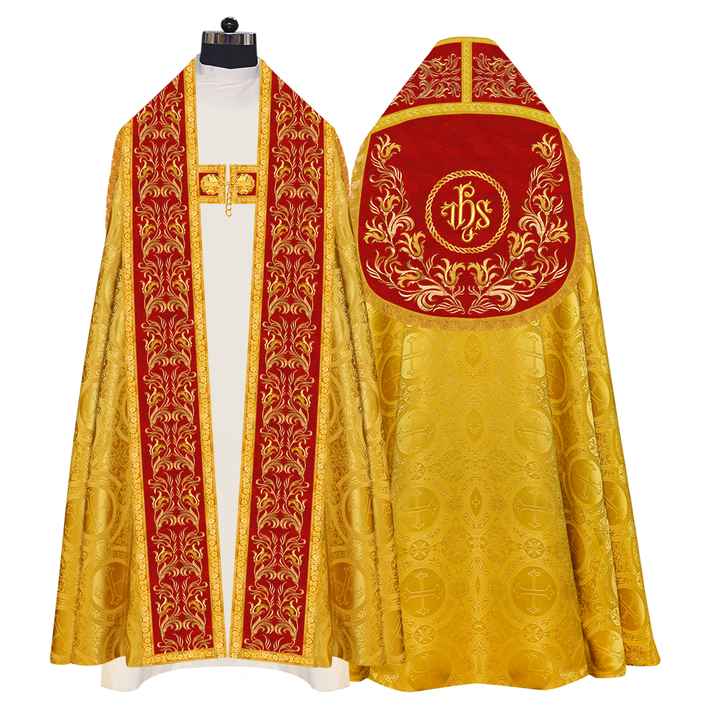 Roman Cope Vestment with Adorned Orphery